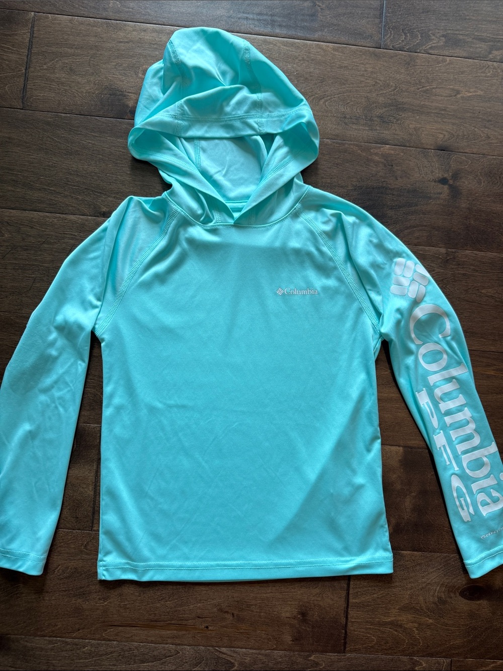 Columbia Aqua Hooded Performance Long Sleeve Shirt -S